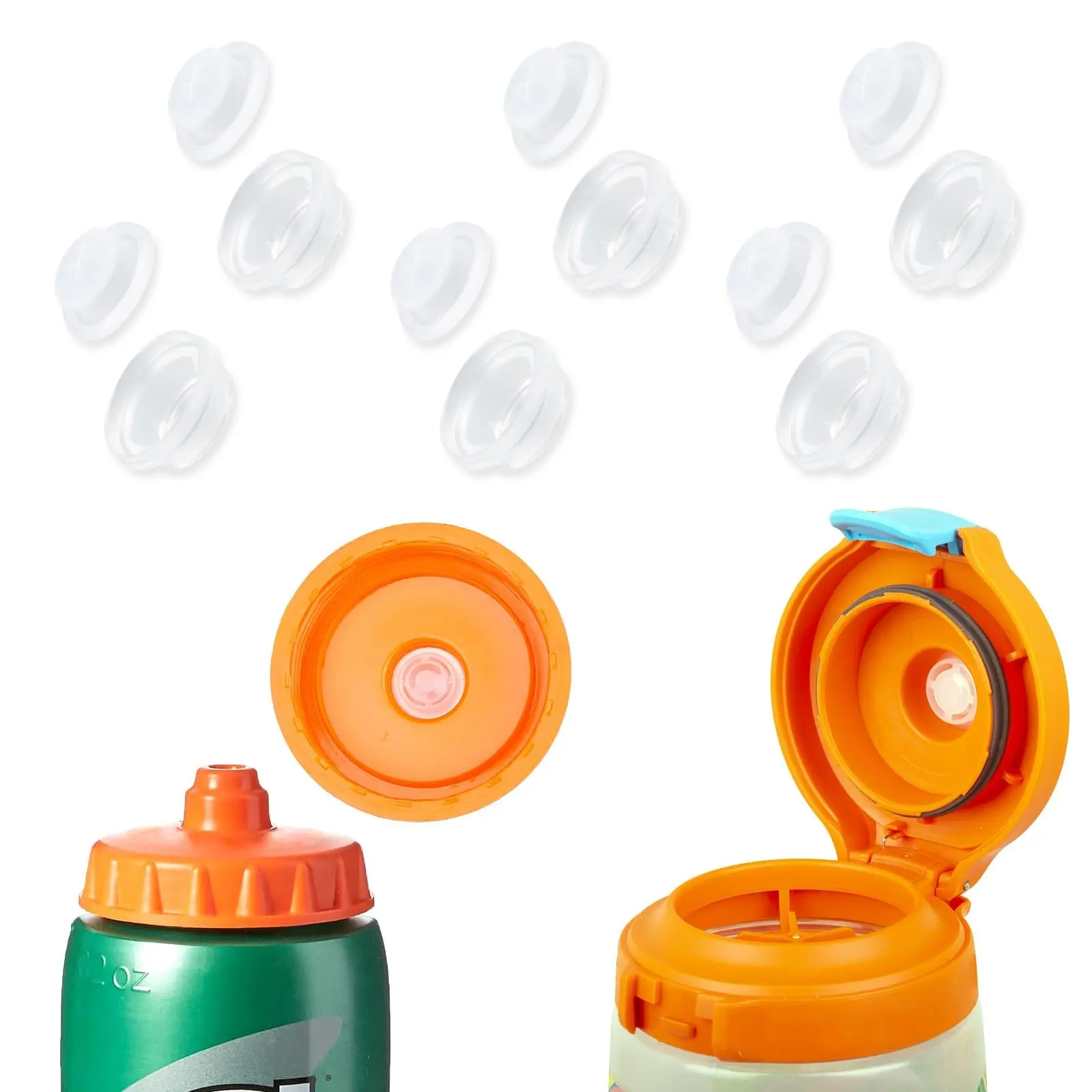 Replacement Valves Compatible with Gatorade Water Bottle Silicone Valve Replacement Accessories Compatible with Gatorade GX 30oz