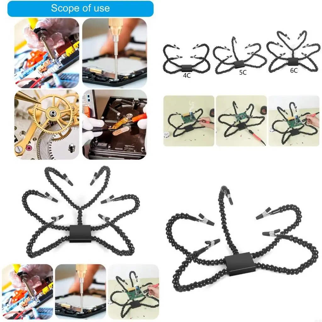 

964E Multiple Arm Soldering Helper Tool for Precise Electronics Repair Jewelry Making