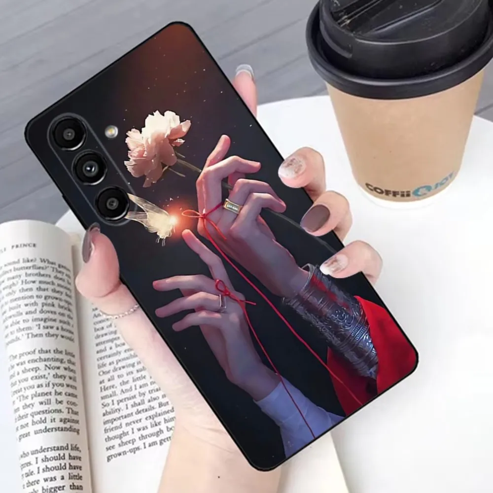 TGCF  Phone Case For Samsung S24,23,22,30,21,10,9,Ultra,Plus,Lite,FE,Soft Silicone Black Cover