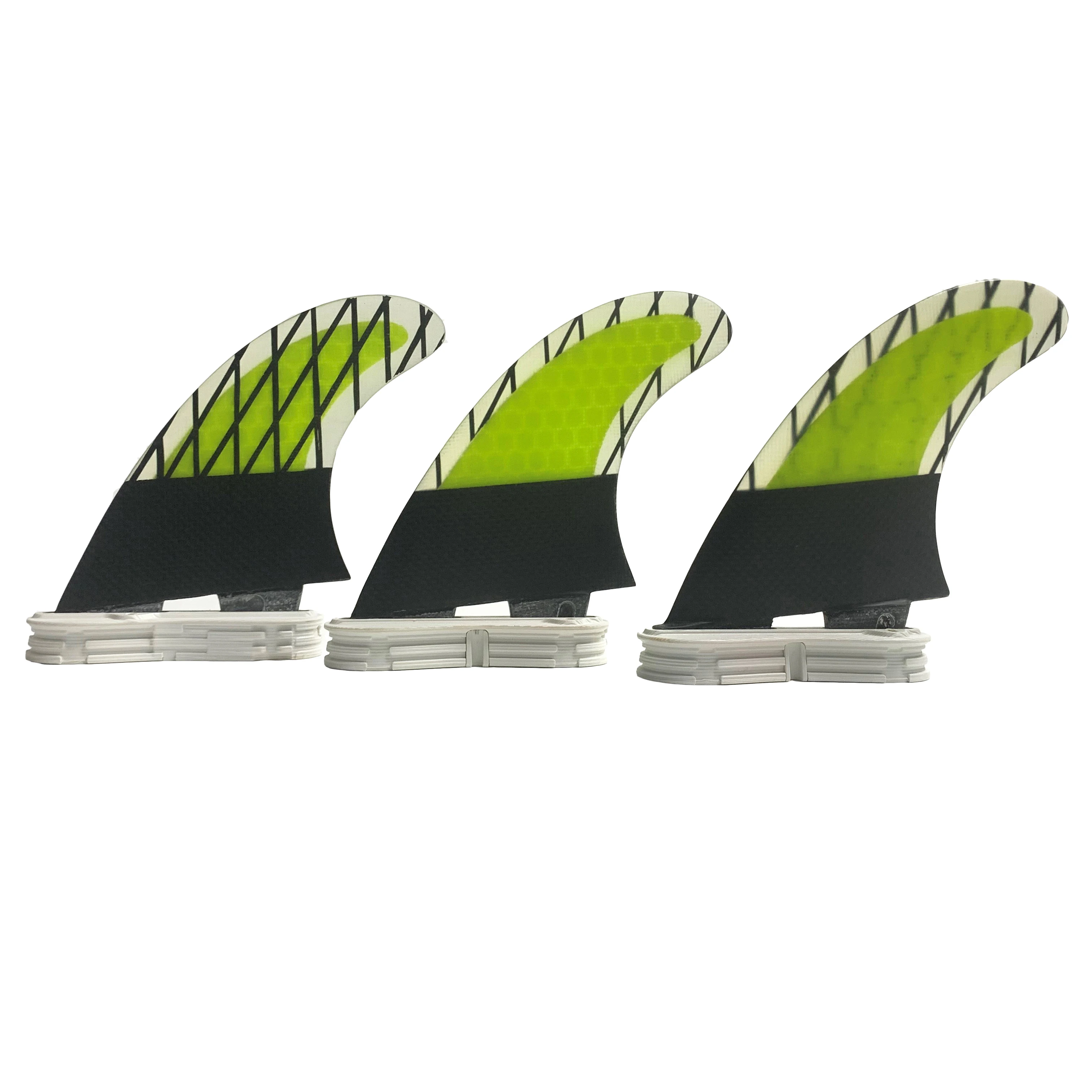 

Double Tab2 Surfboard Fins Twin Tabs II Honeycomb Surf Fins Double Tabs II S/M/L Size Thruster Fin Set