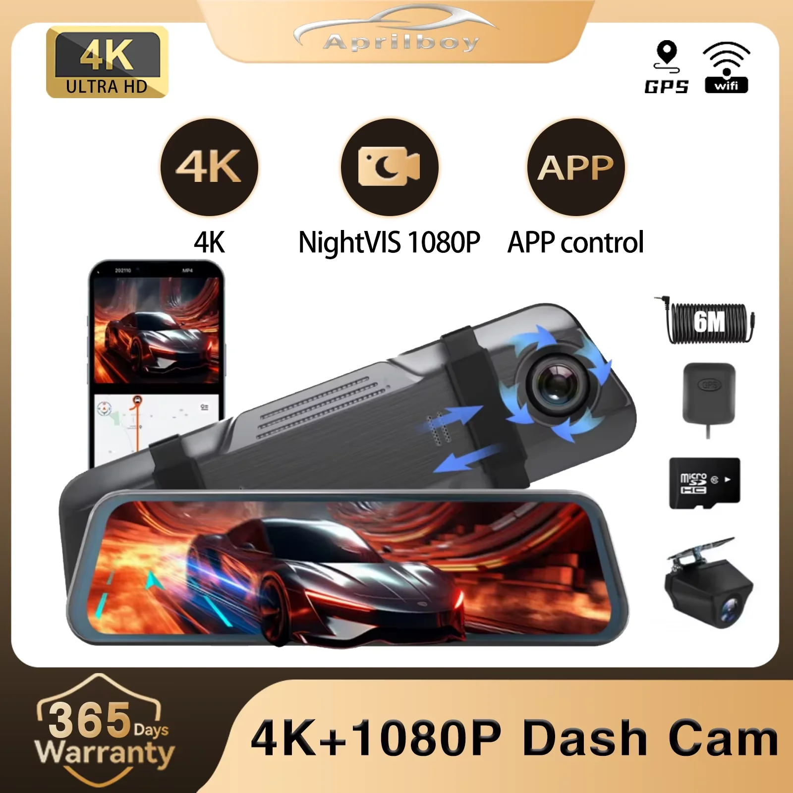 Aprilboy V696 4K Mi…