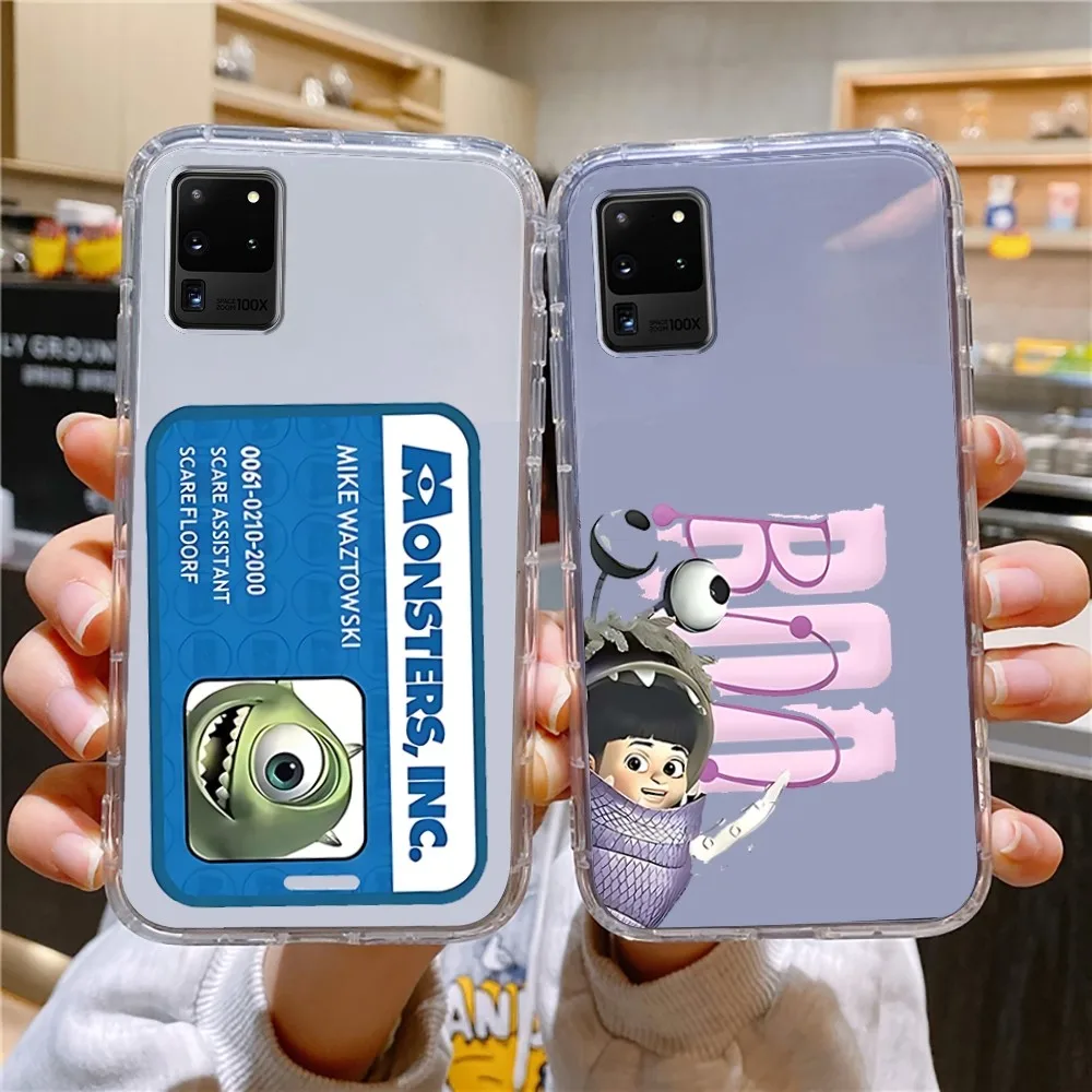 Чехол M-Monsterser для телефона Samsung Galaxy A52 A12 A51 S21 Edge S22ULTRA S23 S20LITE Plus, ультрапрозрачный чехол