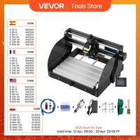 VEVOR CNC 3018 PRO MAX Router Laser Engraving Machine 3 Axis GRBL Control Wood Cutter Engraver Milling Machine for PCB PVC DIY