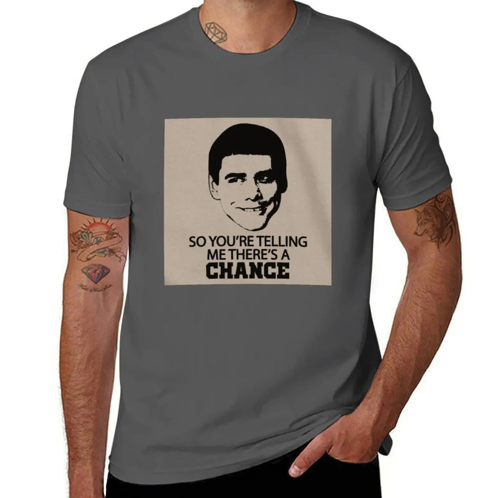 

_amp_ Mens Favorite Dumb Dumber My T-Shirt Lightweight Cooling Short Sleeve Tee