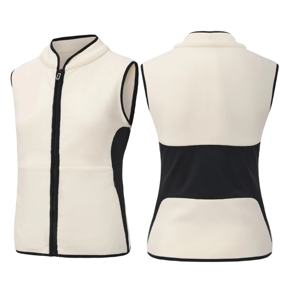 Professional Golf Vest Jacket for Women, Fleece Vest, Warm and Slim for Autumn and Winter, Stylish and Layer-Friendly