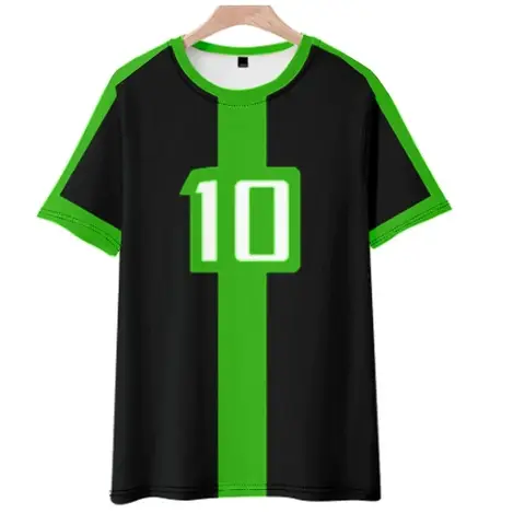 Anime Omnitrix Ben10 3D Print Sports Quick-dry Breathable Men T-shirt Cosplay Harajuku Y2k Football Jersey Short-sleeve Clothing