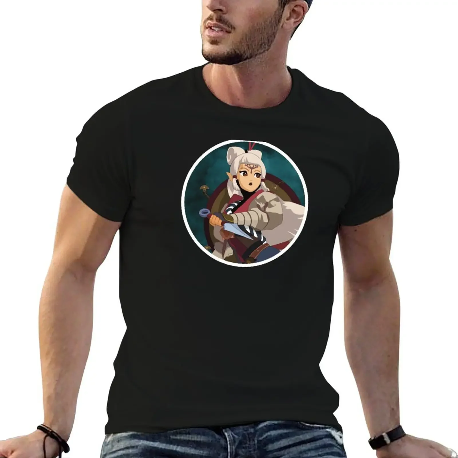 Impa Age of Calamity T-Shirt boys animal print oversized t shirt anime stuff cute clothes mens big and tall t shirts