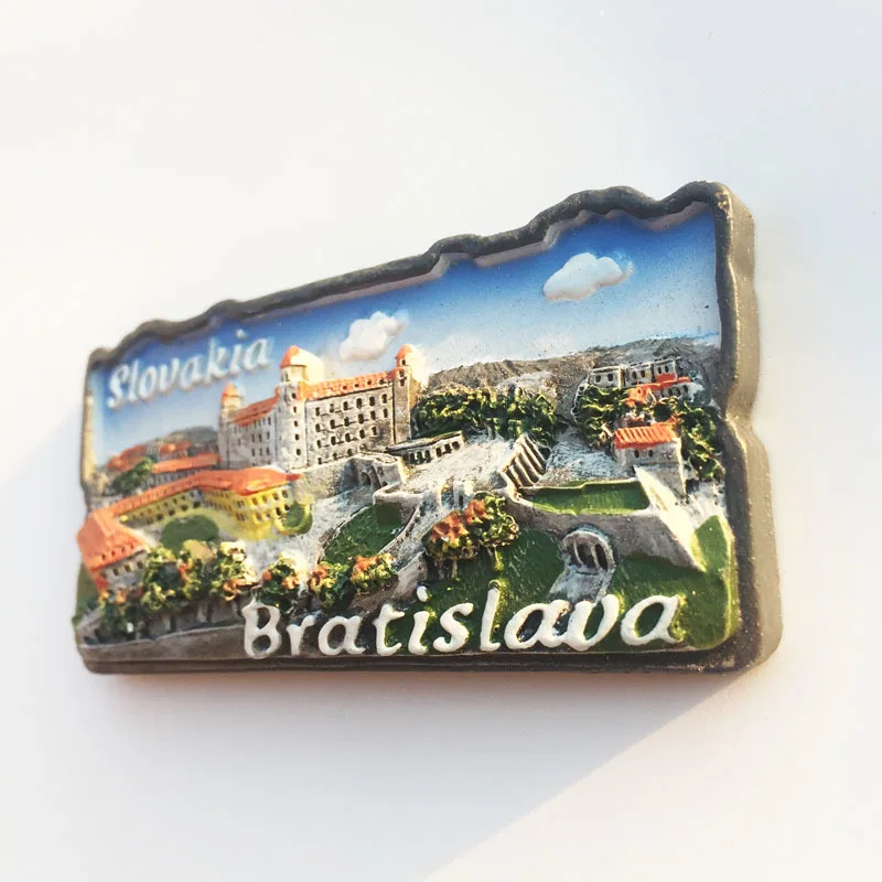 

Slovakia 3D Castle Scene Resin Refrigerator Magnet