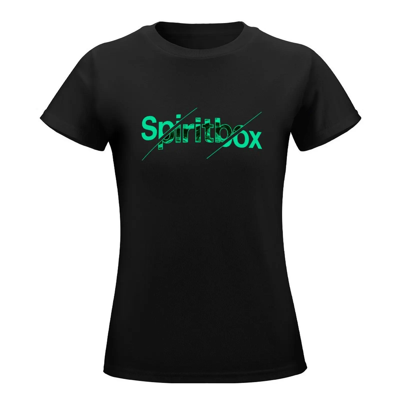 new best spiritbox new logo T-Shirt customizeds hippie clothes animal print Short sleeve tee woman t shirt