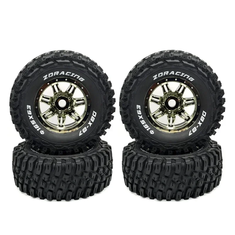 

4Pcs RC Car Wheel Tire Tyre for ZD Racing DBX-07 DBX07 1/7 RC Car Upgrade Parts Spare Accessories