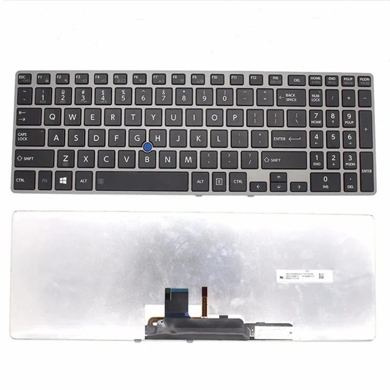 Imagem -02 - Teclado para Toshiba Tecra Ponteiro Layout dos Eua Z50-a Z50-b Z50-a1510 Z50-a15