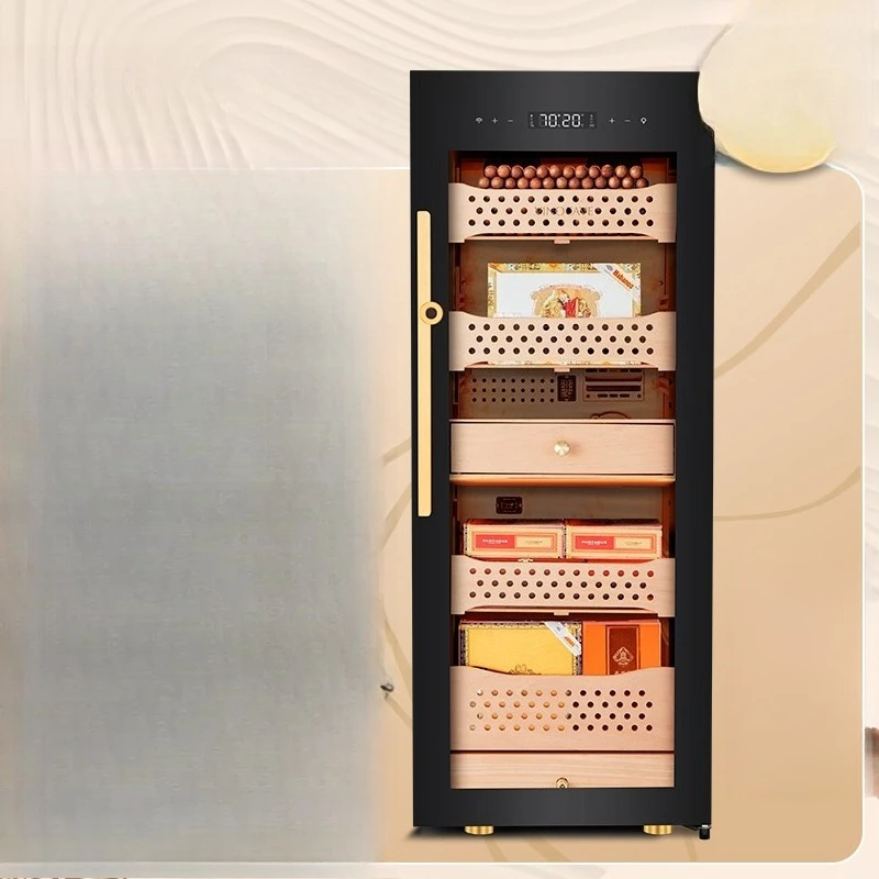 

V3 cigar cabinet constant temperature and humidity cabinet moisturizing cabinet small cigarette household snow