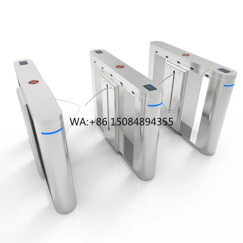 Manufacturer's Wisdom Access Wing Gate Turnstiles for School Park Entrance/Exit & Children's Paradise Pedestrian Access