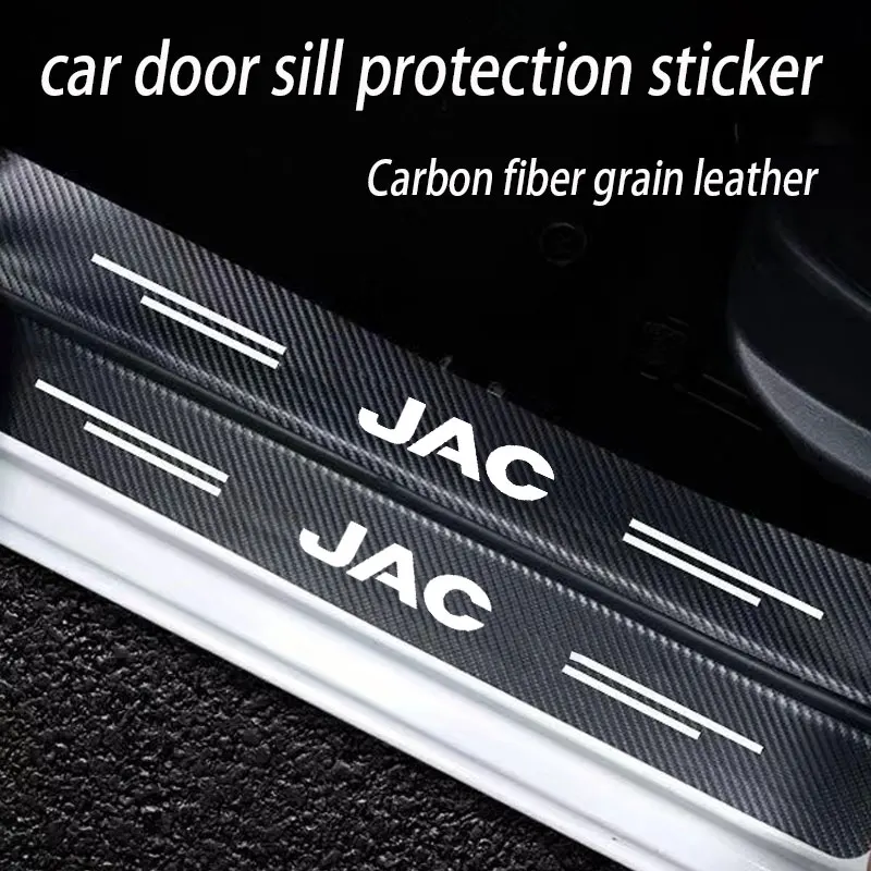 

Car Door Sill Tailgate threshold protection sticker For JAC J3 J4 J7 JS2 JS3 JS4 KR1 REFINE S2 S3 S4 S5 S7 Accessories