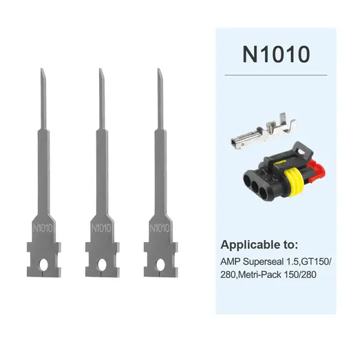 JRready Replacement Tip Kit for Extraction Tool &Terminal Release Tool for Deutsch,AMP/TE,Molex,Delphi,JST,Harting Connectors - Image 12