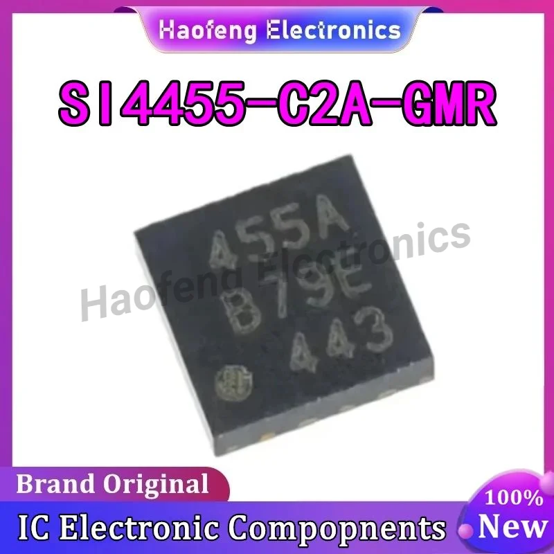 SI4455-C2A-GMR SI4455-C2A SI4455 SI445 455A IC RF TXRX VFQFN-20 100% New Original in stock