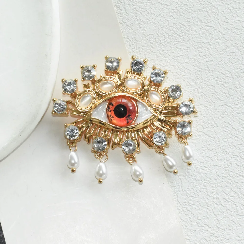 Gorgeous Vintage Multicolors Gemstone Eyes Shaped Dangle Earrings For Women Jewelry Fashion Show Collection Earrings Accessories
