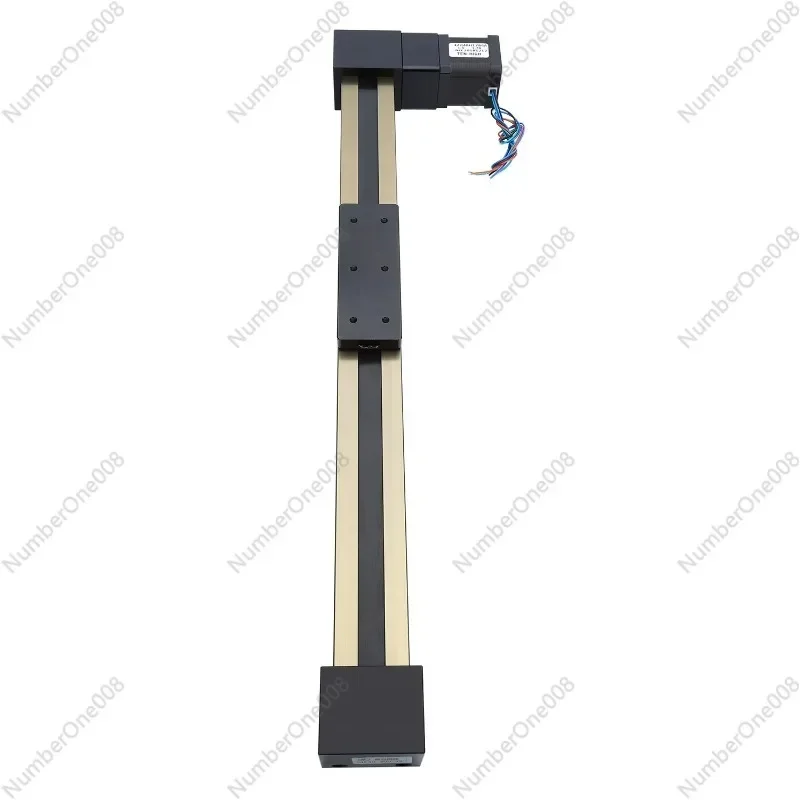 MF40 Linear Synchronous Belt Sliding Table Linear Module Guide Rail, Stepper Motor Workbench Includes Stepper Motor