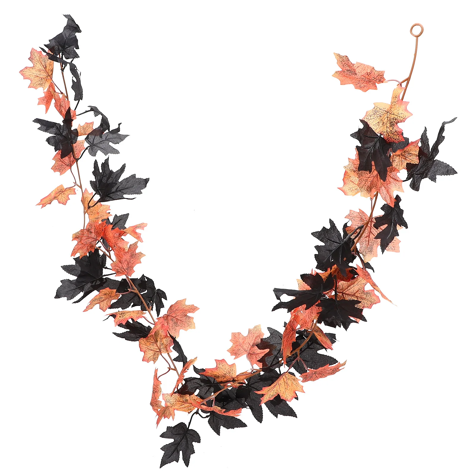

Artificial Maple Leaf Vine Hanging Garland For Home Decor Wedding Party Diy Fall Decoration Simulation Maple Leaf Rattan