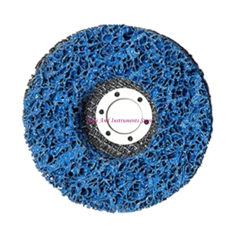 7 pezzi Ruote lucidanti in nylon Dischi abrasivi adatti a efficienti pulizia auto per pulizia della ruggine Rusting C7AC