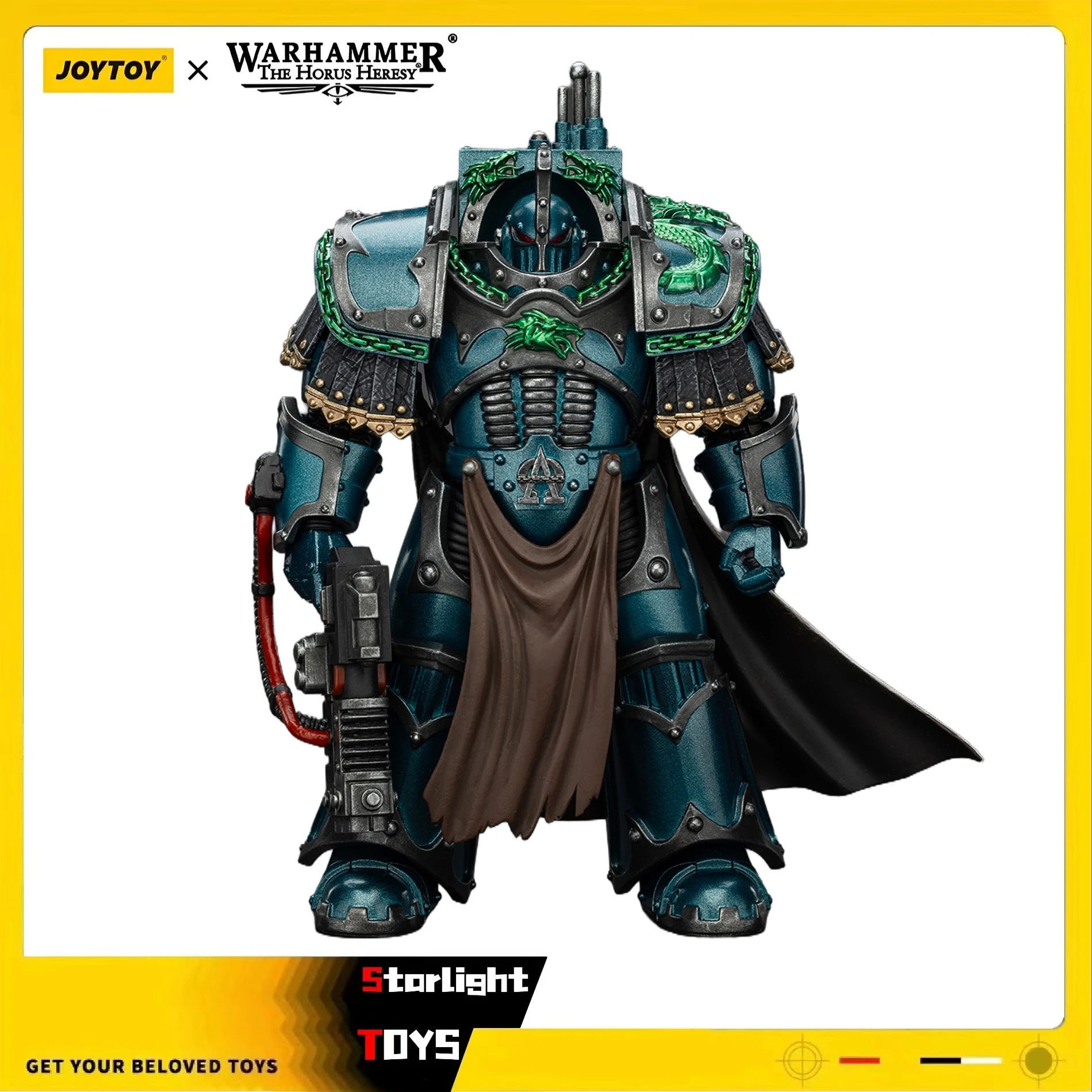 

JOYTOY Warhammer 40K Alpha Legion Legion Praetor in Cataphractii Terminator Model Toy 1/18 Action Figure