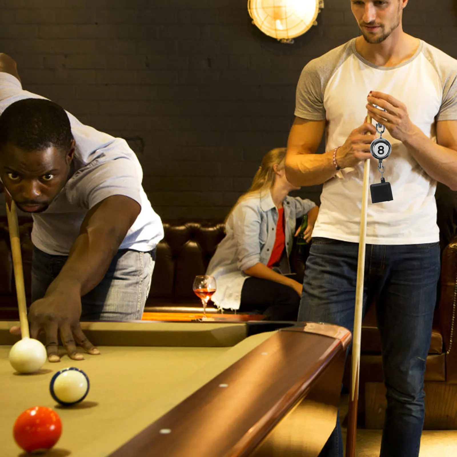 

Премиальный держатель для мела для бильярда с выдвижным металлическим наконечником, легкий, для защиты мела, аксессуары для снукера