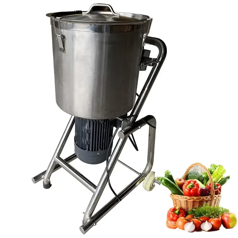 Commercial Vertical Food Mixer Stainless Steel Vegetable Processor Heavy Duty Kitchen Equipment for Restaurant Bakery Use