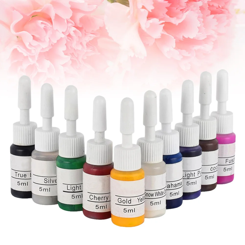 

5Ml Tattoo Pigments High Density Microblading Ink For Eyebrow Eyeliner Body Arts Coloring Aseptic