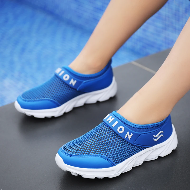 Summer Fashion Kids Running Shoes Boys Sneakers Tennis Girl Sports Shoes for Children Mesh Breathable Trainers Zapatillas 28-39