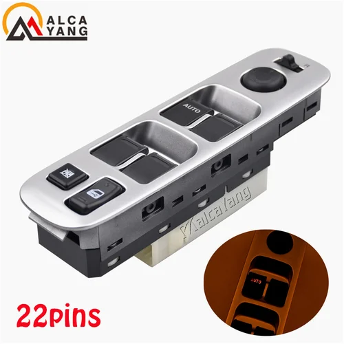 Imagen 1 del producto Interruptor de controlador de bloqueo de elevador de ventana eléctrica de coche para Suzuki Liana Aerio, 2.0L,2.3L, 2005-2007, 37990-59J10 LHD