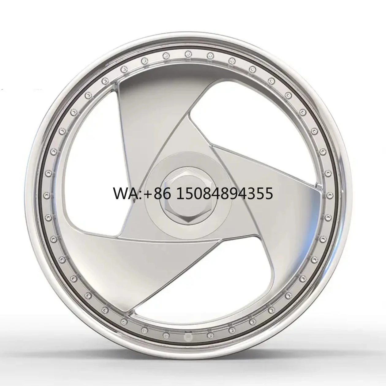 

Custom Forged Wheels 3 Spoke 19 Inch 2-Piece Sliver Chrome 5x120 New Design 6061-T6 for F30 G20