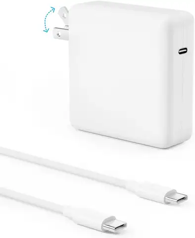 Mac Book Pro 충전기, MacBook Pro/Air 13/14인치용 61W/67W USB C 충전기 전원 어댑터, 70W USB-C - USB-C 충전 케이블