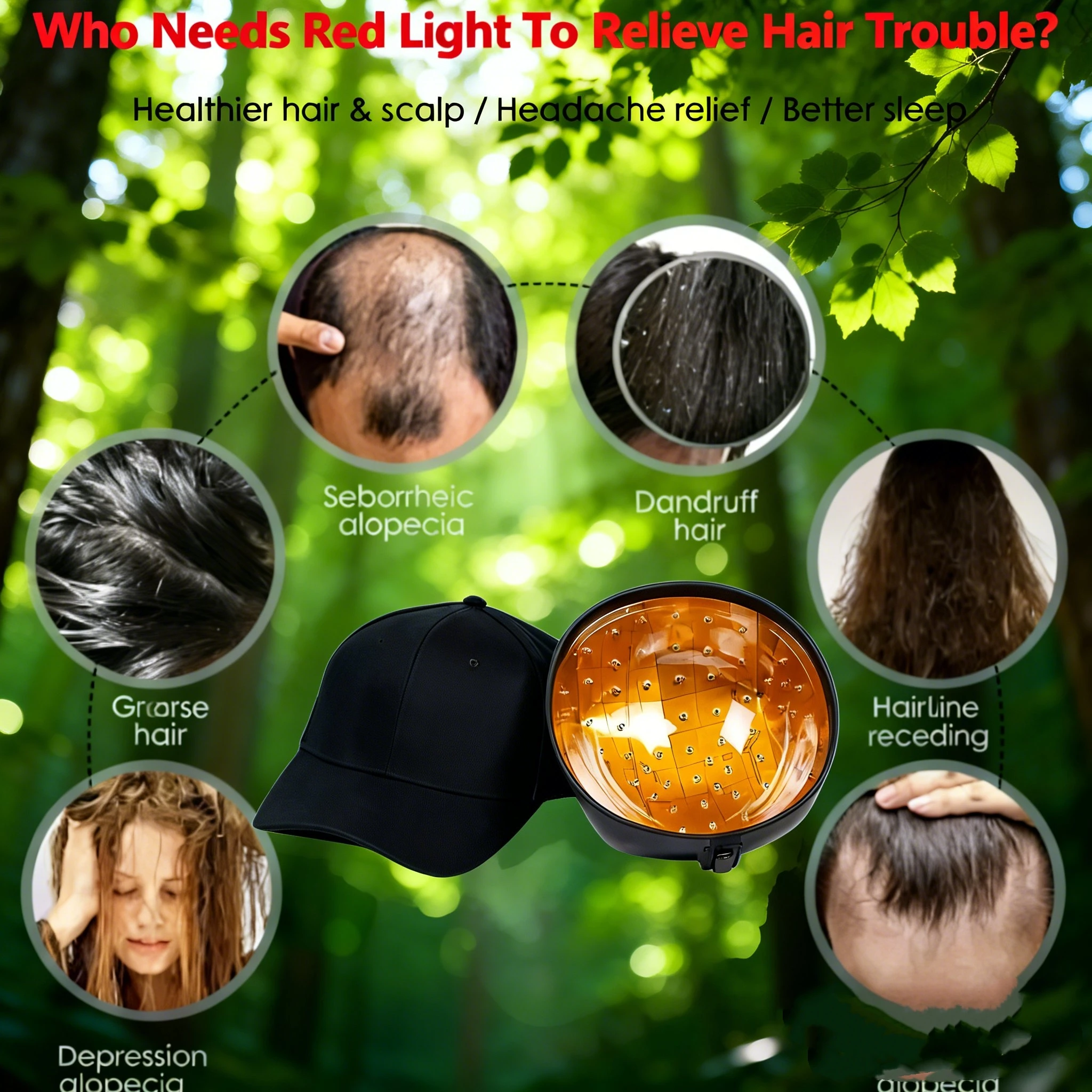 

Лазерная терапевтическая шапка с 96 диодами для роста волос, полное покрытие кожи головы, для мужчин и женщин, восстановление волос