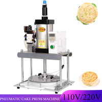 Commercial Pressure Pneumatic Pizza Dough Press Machine Automatic Shredded Cake Egg Pancake Flattening Equipment