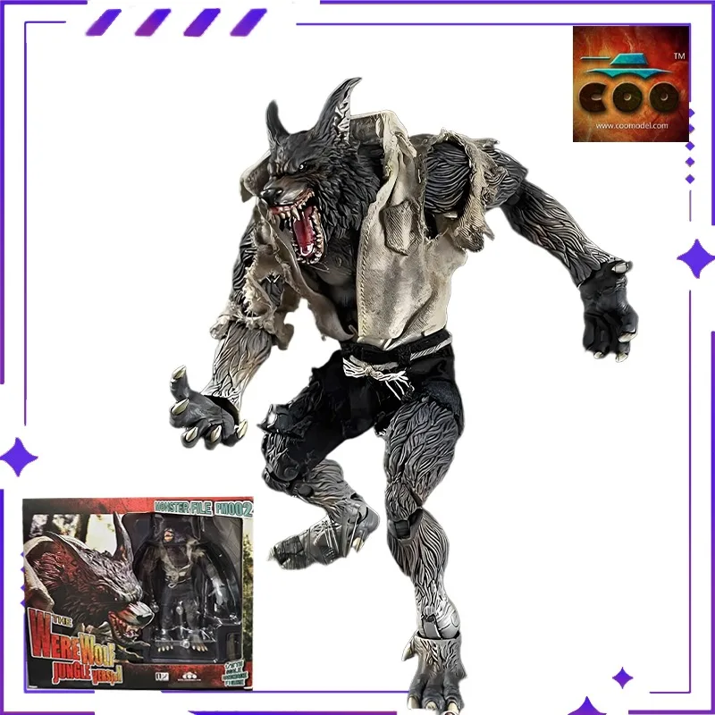 COOMODEL Original 1/12 Werewolf Howling in The Forest، منتج نهائي ذبح سنوفيلد، نموذج Orc المحمول، لعبة مصنوعة يدويًا