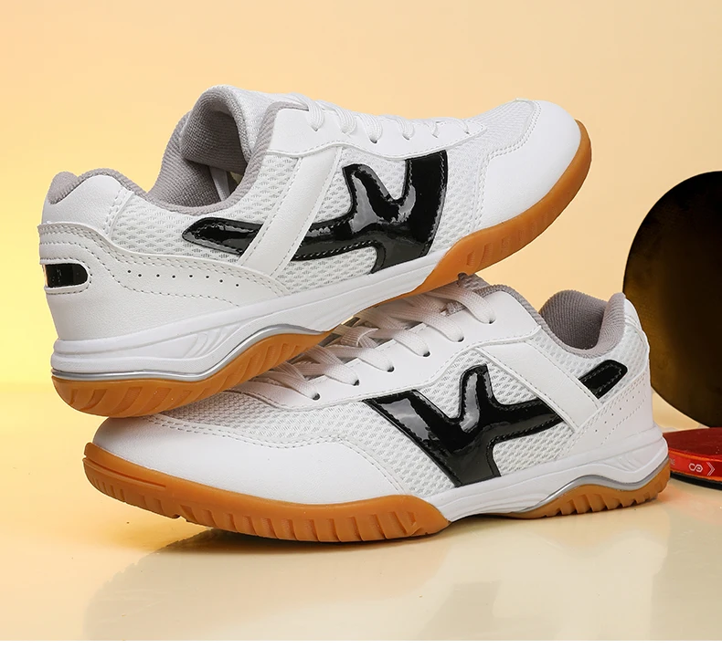 Professionelle Männer Badminton Schuhe Tischtennis Sport Volleyball Schuhe Ping Pong Atmungs Trainer Turnschuhe Sportschuhe – Detail 3