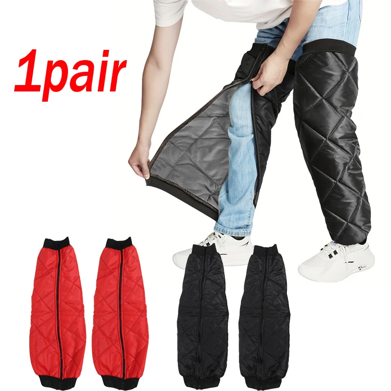 دراجة نارية شتاء دافئ منصات الركبة يندبروف مقاوم للماء جوارب السيقان للرياضة في الهواء الطلق ركوب الدراجات التزلج #2