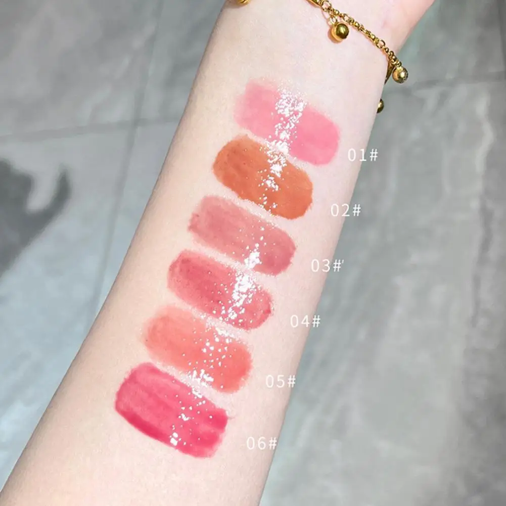 Florette Jelly Lipstick Pen, Love Mirror, Watergloss Lips, Sexy Hydratant Makeup, Plumper, Jules, Glaze Waterproof, Long-last, C1Z9