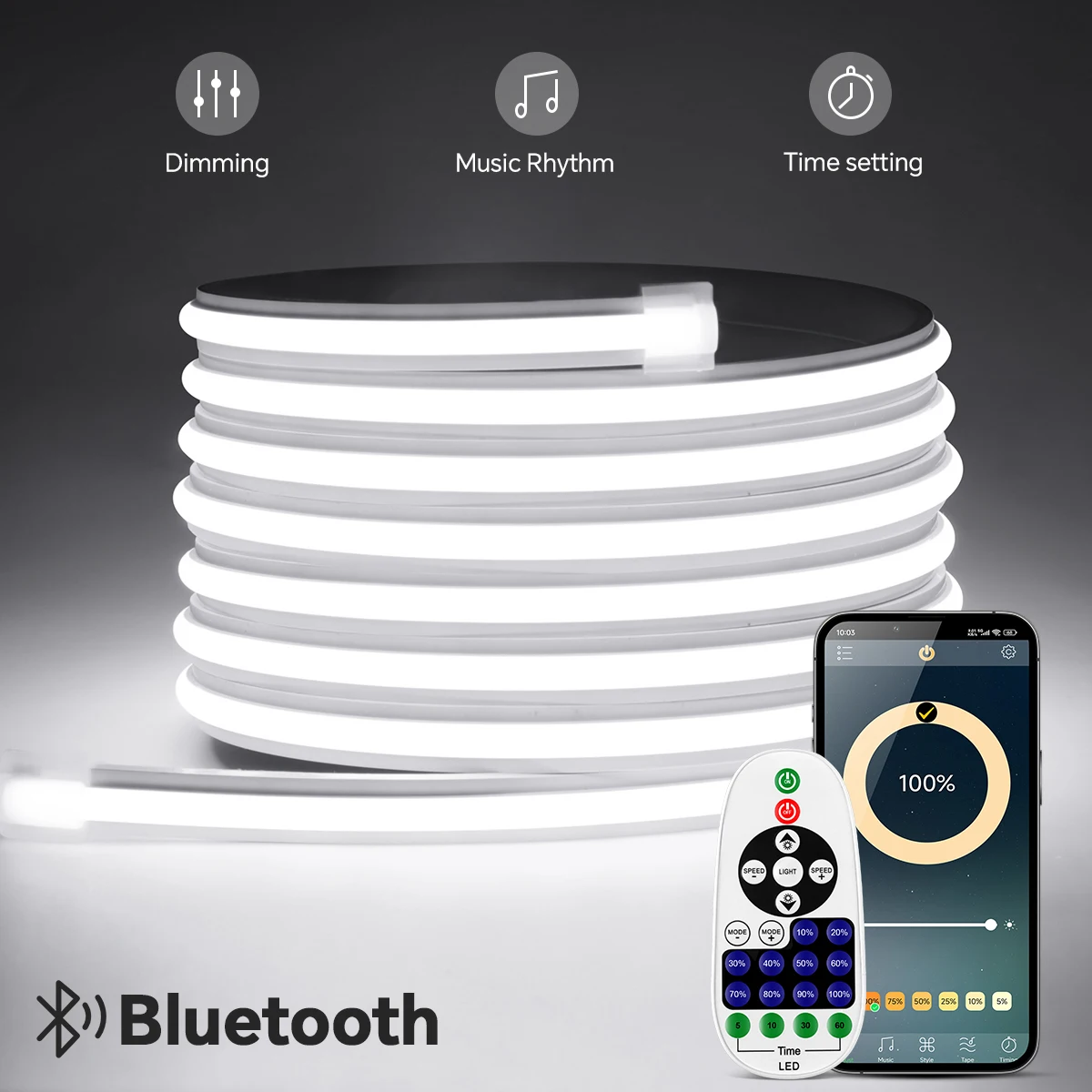 Bluetooth Cob Neon …
