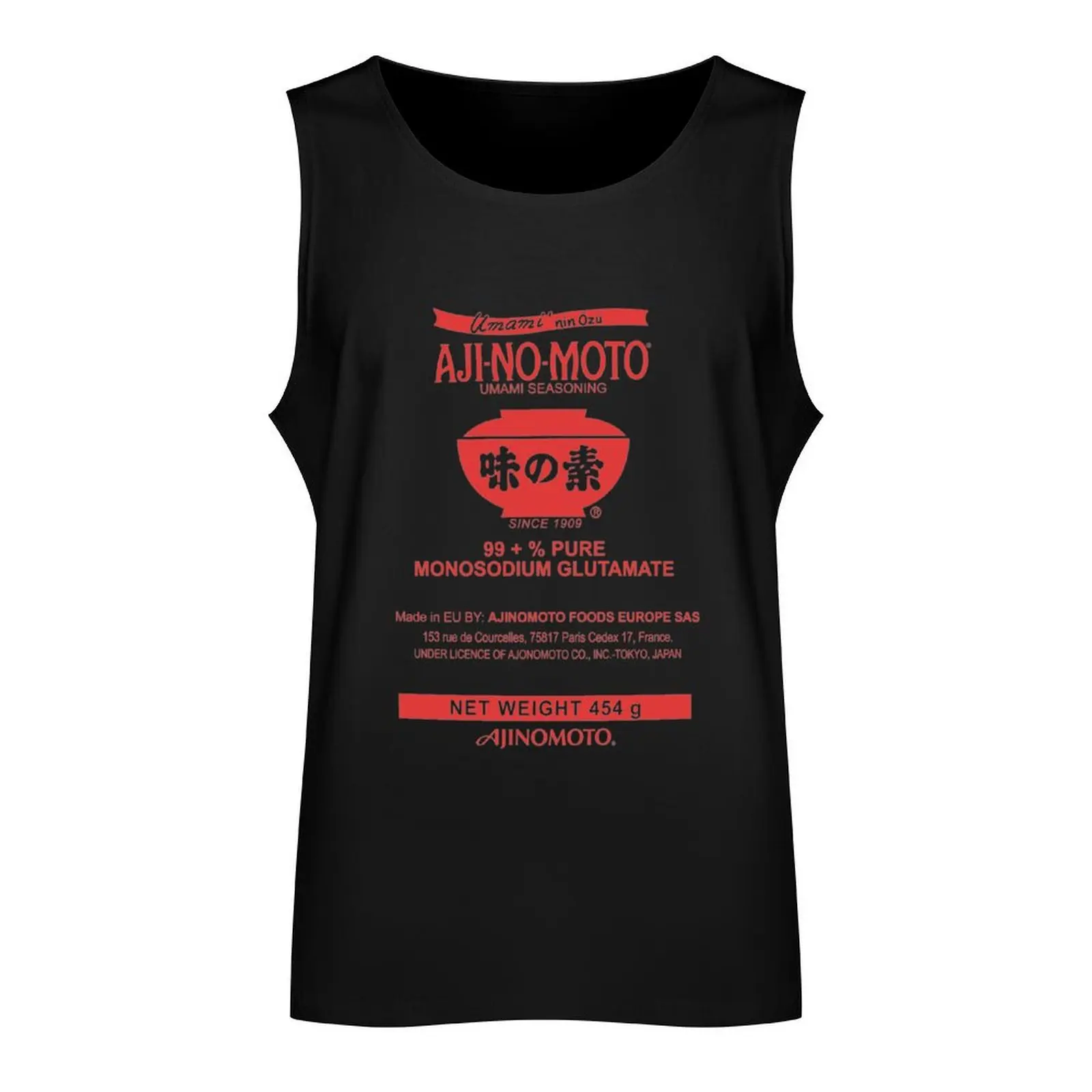 Monosodium Glutamate MSG Tank Top t shirts Men's summer clothes