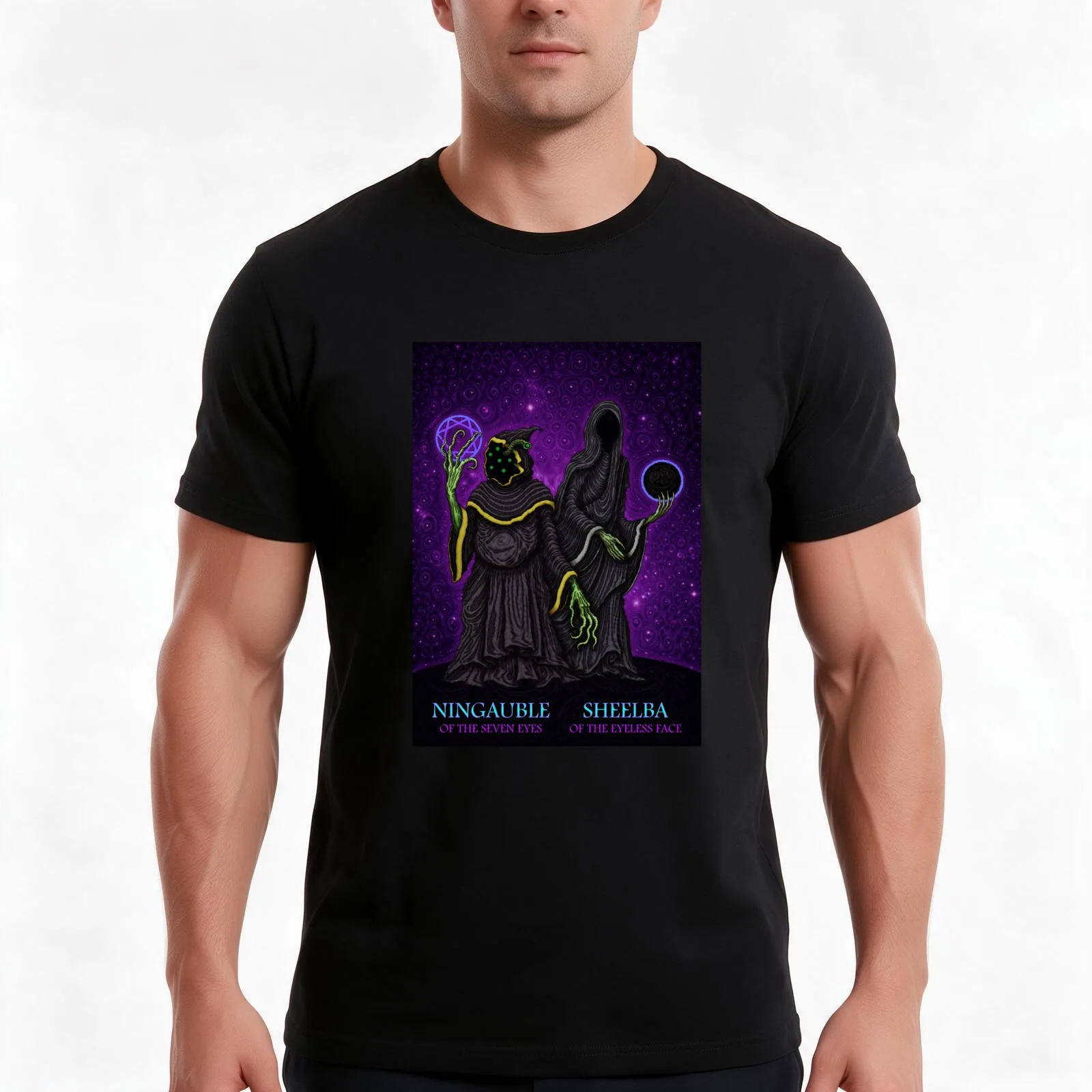Wizards of Lankhmar - Azhmodai 2021 T-Shirt Summer Casual Cotton Tee Oversized Streetwear Tops Vintage Graphic Print
