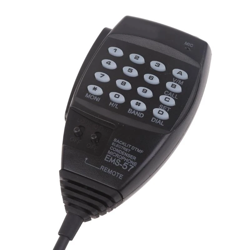 ไมโครโฟนสำหรับ Alinco DR03 DR06 DR135 DR235 DR435 DR635 WALKIE TALKIE KEYPAD KEYPAD MIC