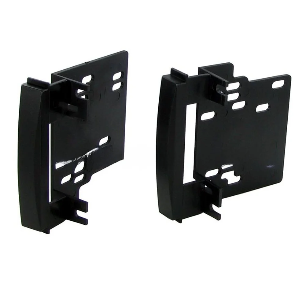 ABS Material Construction Car Speaker Panel Black Finish Design Precise Fitment Shape Upgrade Car Audio System