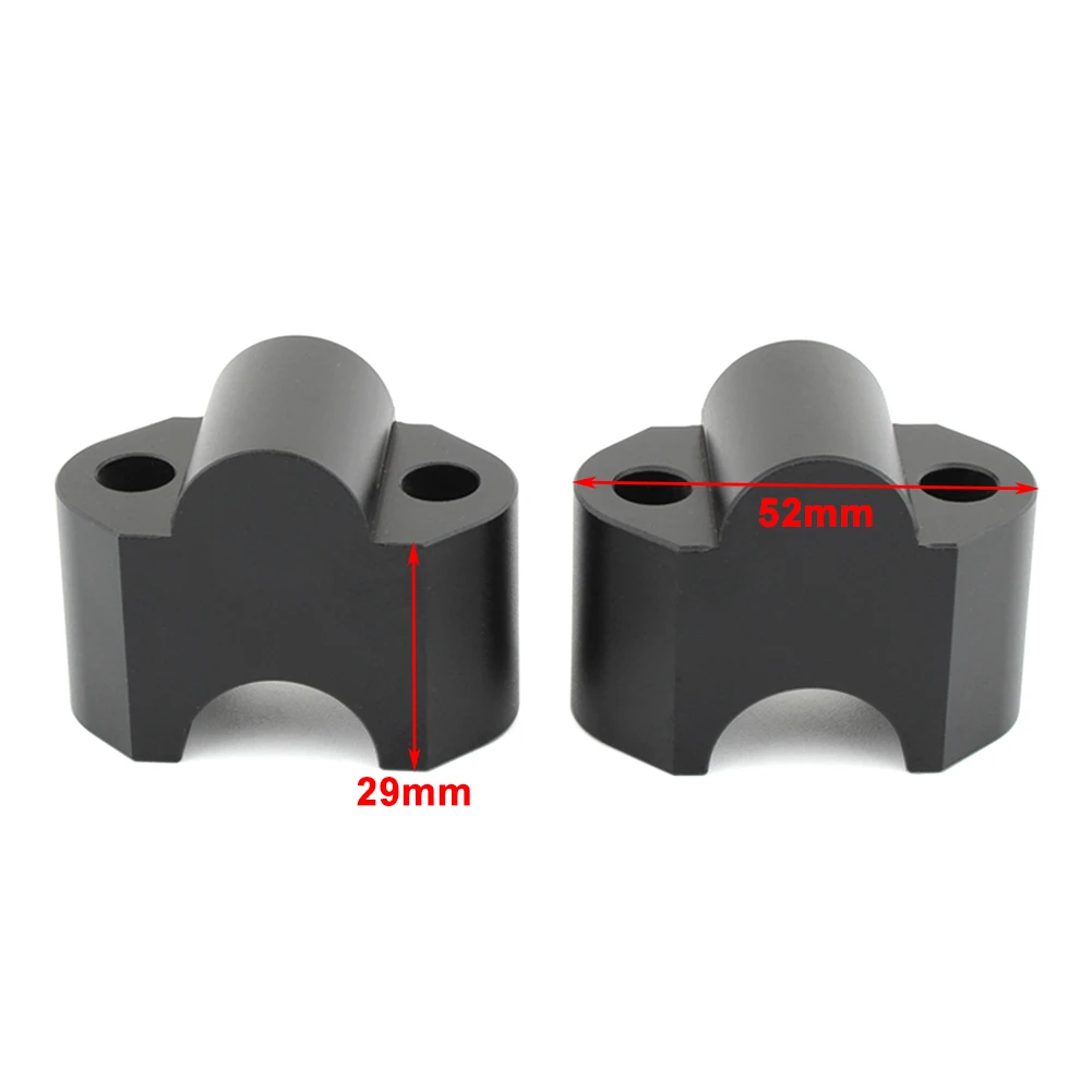 Motorcycle Motorcycle Handlebar Riser Handle Bar Raiser Clamp Backs For Kawasaki Versys 650 KLE650 2013-2023