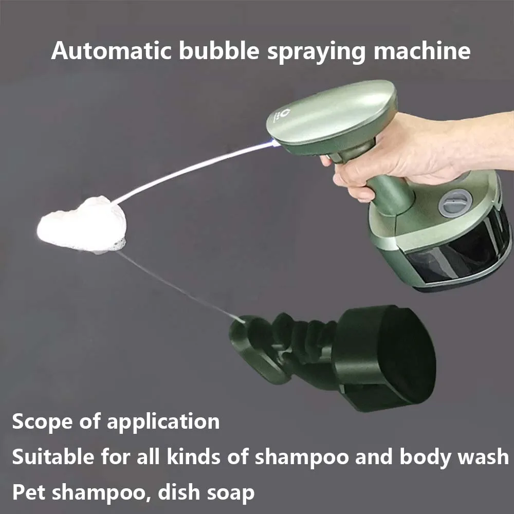 Foam Spray Machine Automatic Foam Soap Dispenser Intelligent Foaming Device Shampooing Machine