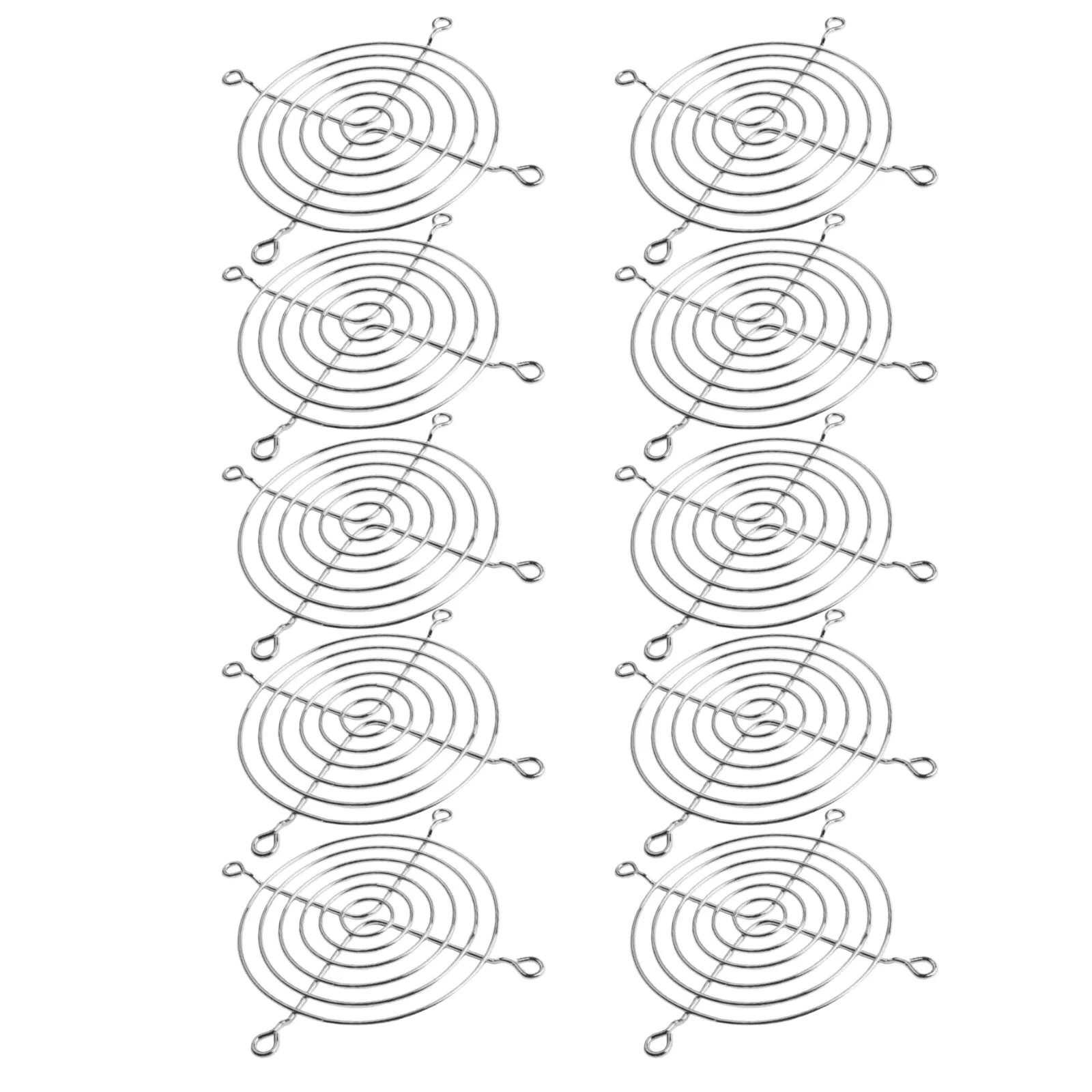 ~10pcs 90mm Metal Cooling Fan Grille Cover Radiation Protection Filter Net IP40 Home Improvement Fans Accessories