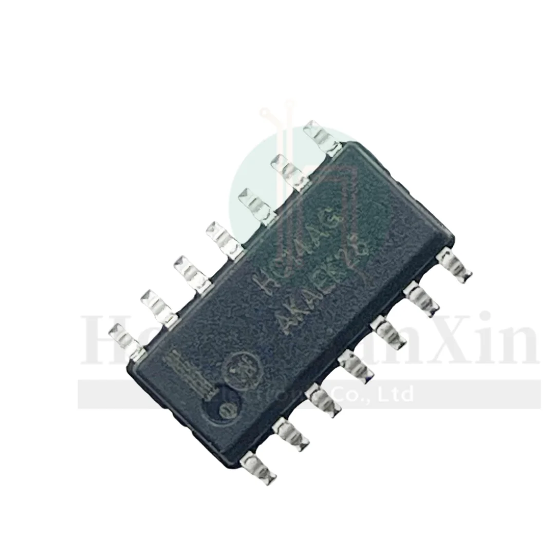 10PCS/ MC74HC14ADR2G silk screen HC14AG gate and inverter chip SMD SOP14 brand new original