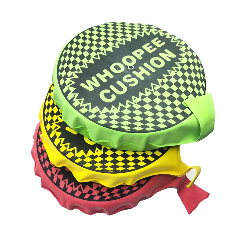 Funny Small Whoopee Cushion Self Inflating Fart Bag Size 14CM Novelty Prank Gag Toys for Teens Boys Girls Adults