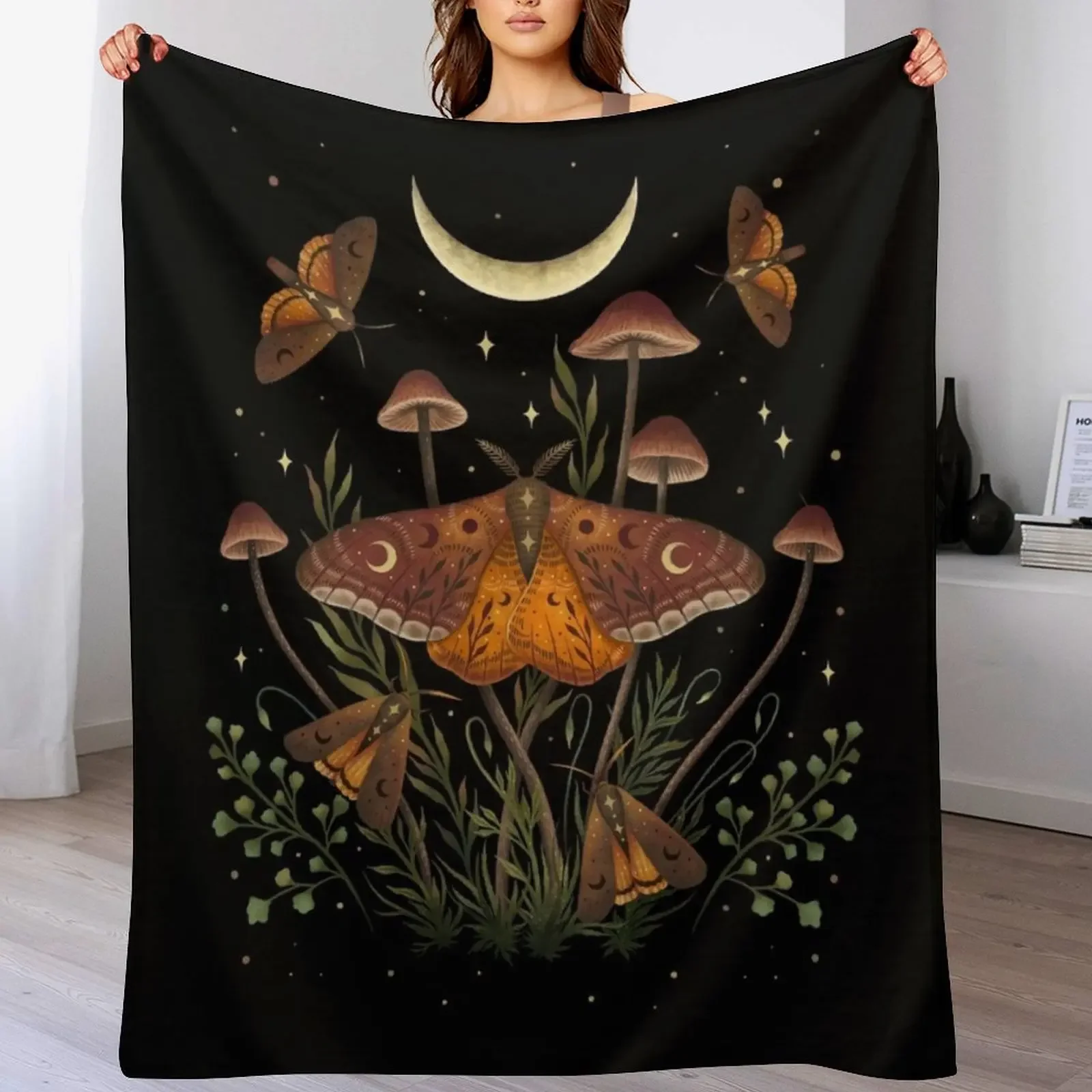 Autumn Light Underwing Throw Blanket Travel For Baby Blankets