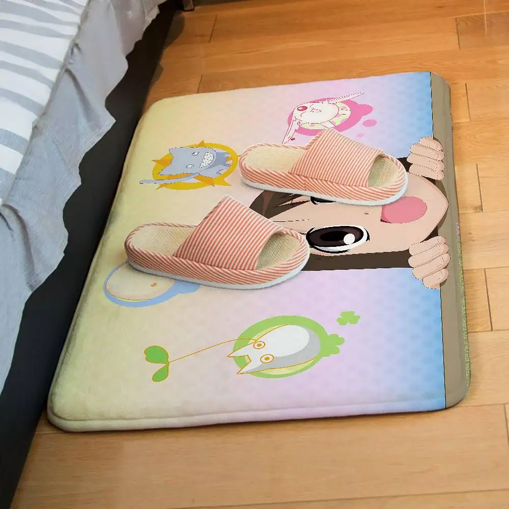 Azumanga Daioh Osaka Ayumu الكلمة حصيرة الحمام ماصة حصيرة باب بسيط الأوساخ مقاومة حصيرة المنزل المطبخ حصيرة القدم حصيرة دخول حصيرة #5